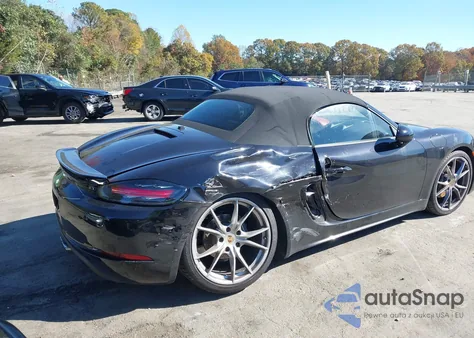 2017 Porsche 718 Boxster из США, поврежденный, VIN WP0CA2A87HS221816